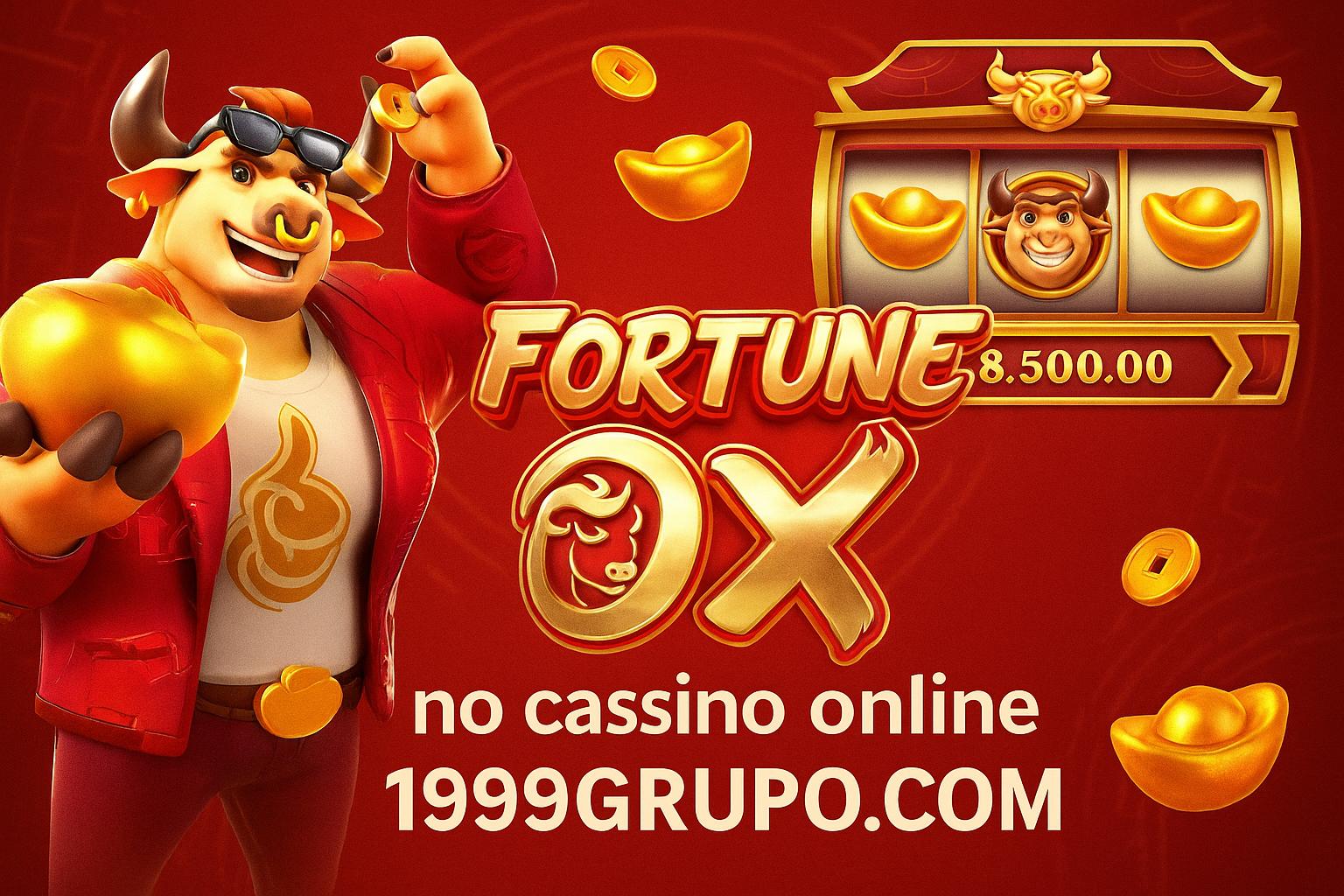 Fortune Ox no 1999GRUPO.COM - Aposte Agora e Reivindique Seus Ganhos