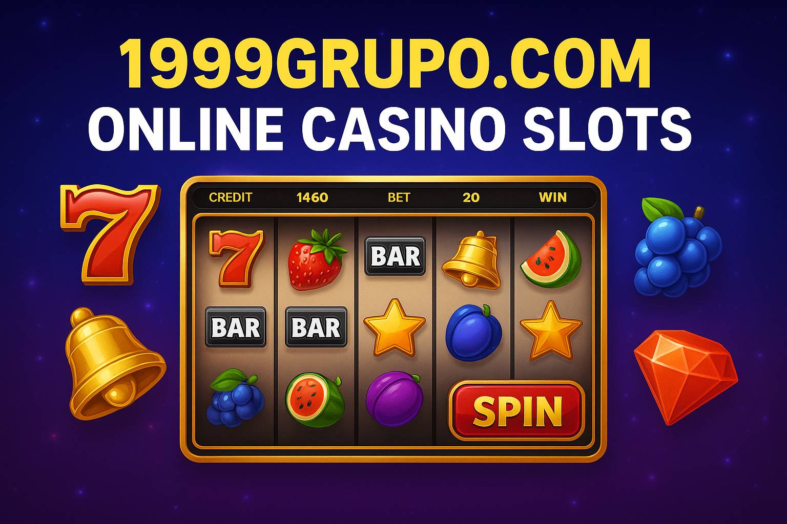 Jogos de Slot no Casino Online 1999GRUPO.COM